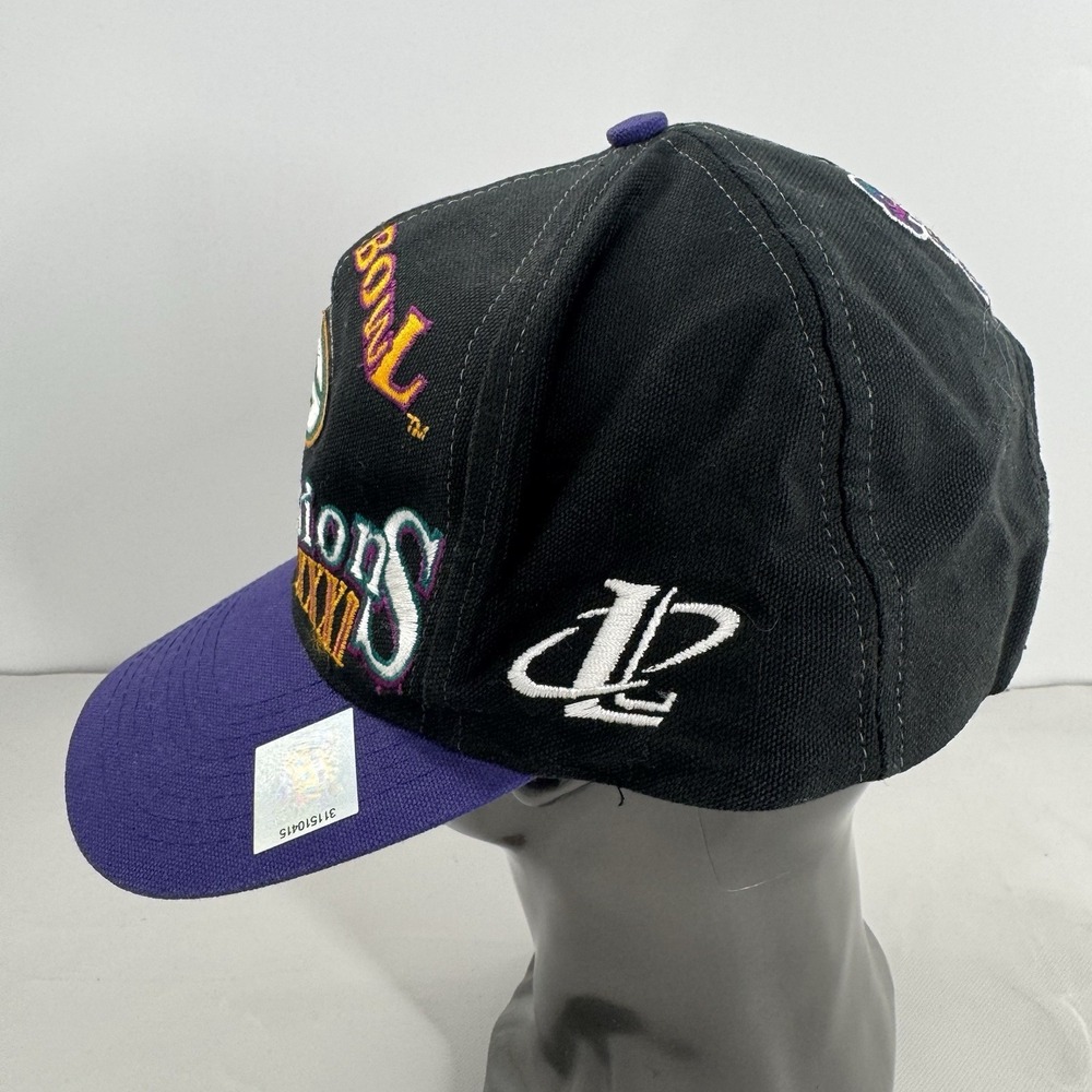 Vintage Green Bay Packers Super Bowl XXXI Snapback Hat Logo Athletic Deadstock - Picture 7 of 10